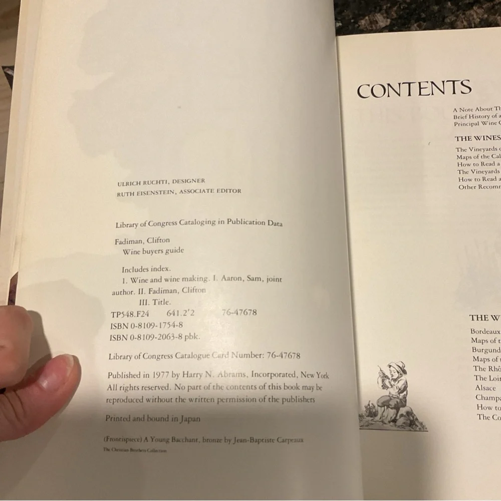 Wine Buyers Guide Book